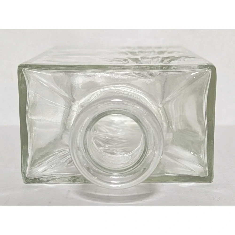 Vintage 1969 Thatcher Glass Seagrams Decanter Without Stopper D-126 9